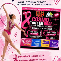 Nous serons présents le 18 octobre à l'organisation du Cosmos